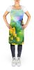 Kentucky Goldenrod in Watercolor Apron Cooking Kitchen Server Baking Crafts Gardening for Adult Women Men, Unisex, Large, Multicolor