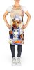 Welsh Terrier The Chef Apron Cooking Kitchen Server Baking Crafts Gardening for Adult Women Men, Unisex, Large, Multicolor