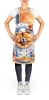 Chow Chow The Chef Apron Cooking Kitchen Server Baking Crafts Gardening for Adult Women Men, Unisex, Large, Multicolor